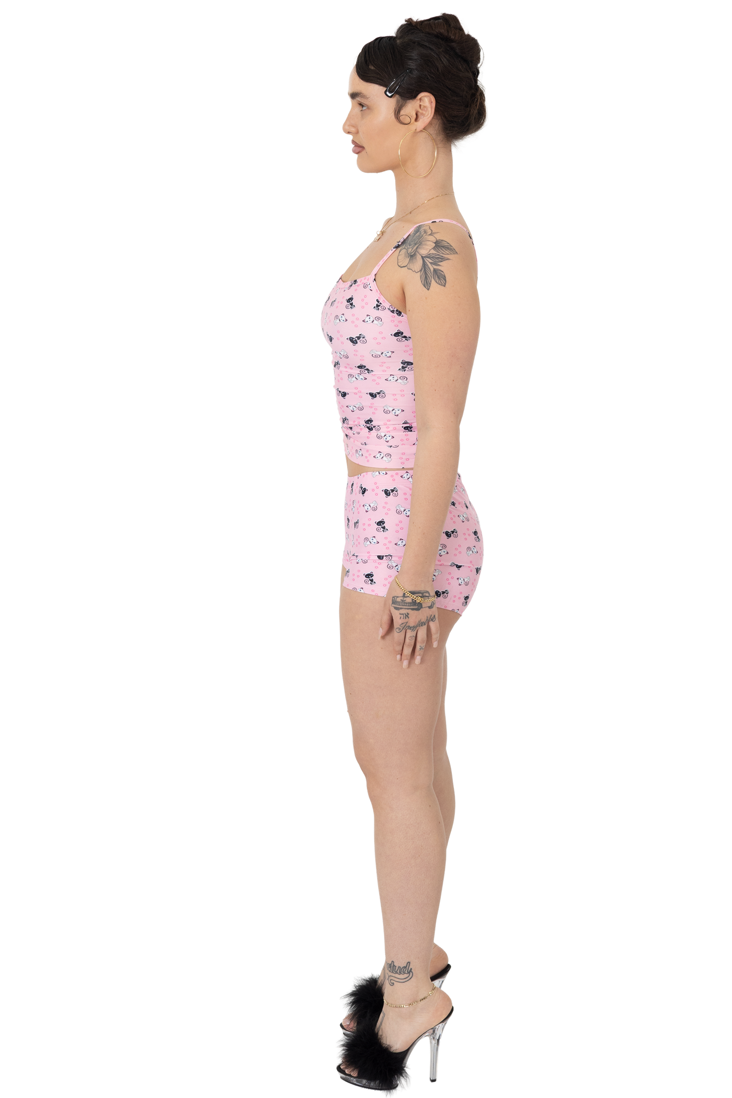 The Muse Camisol Pink City Kitty