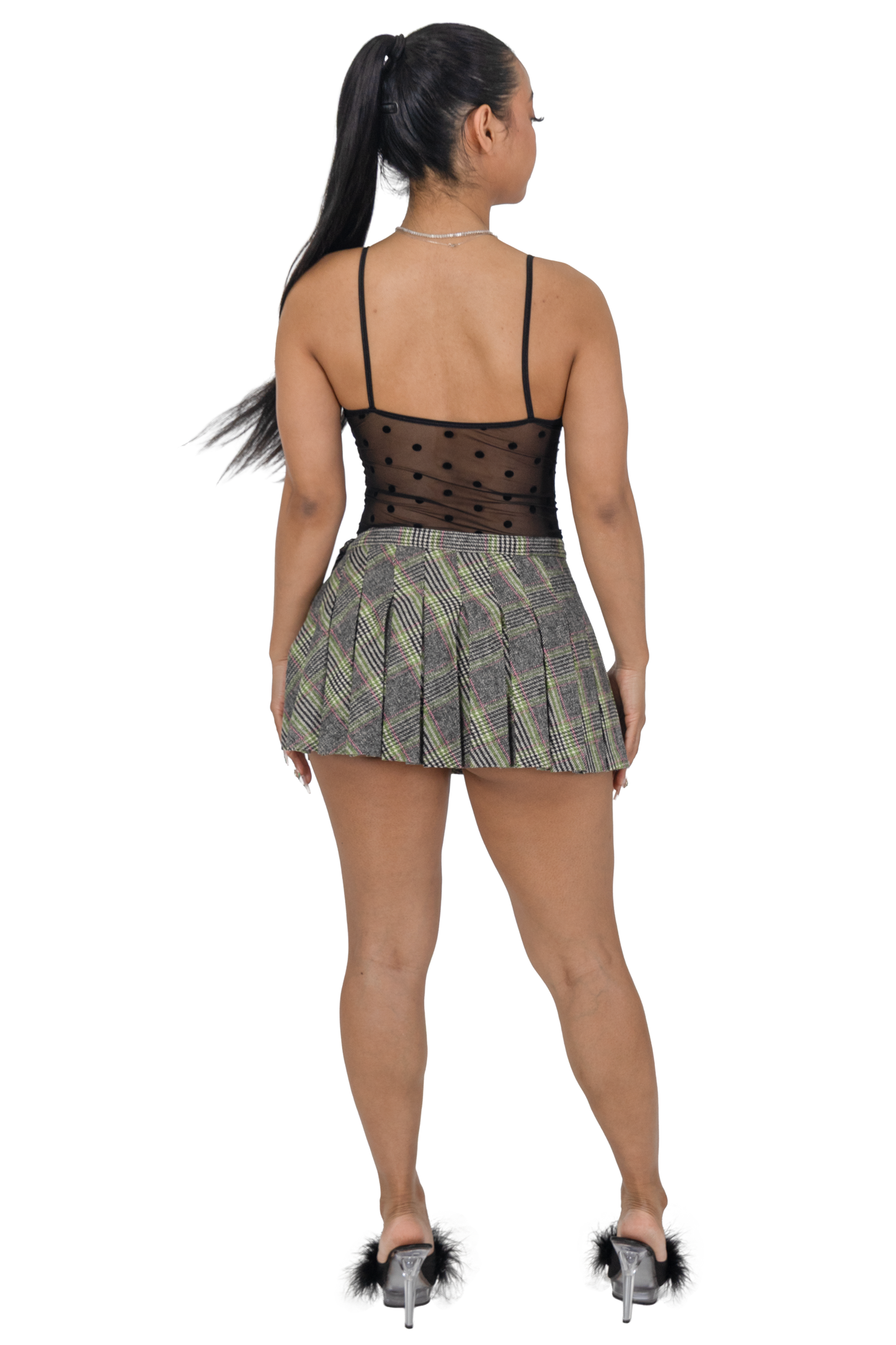 Detention Pleated Mini Skirt Paris