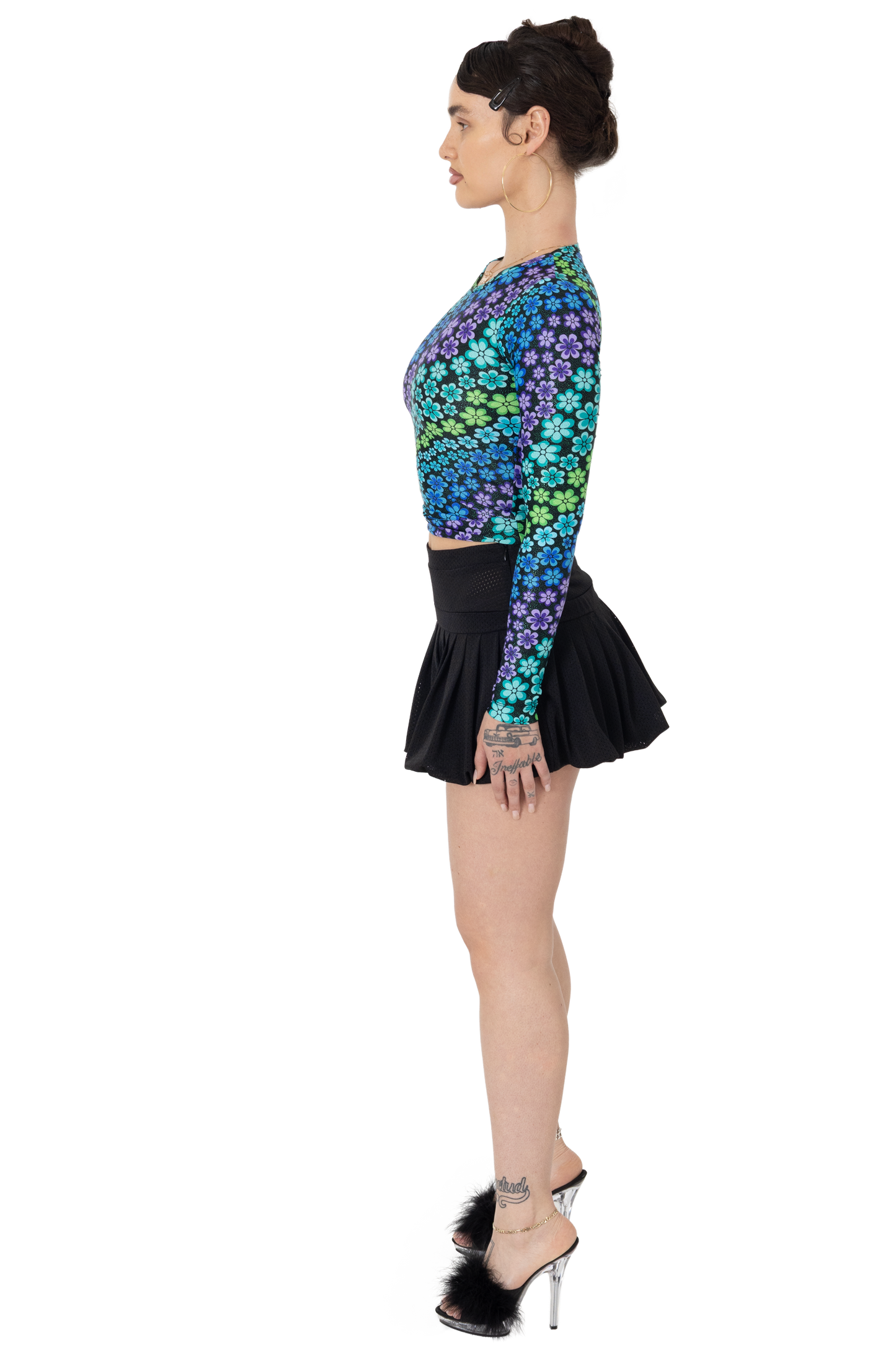 The Courtside Skirt Black