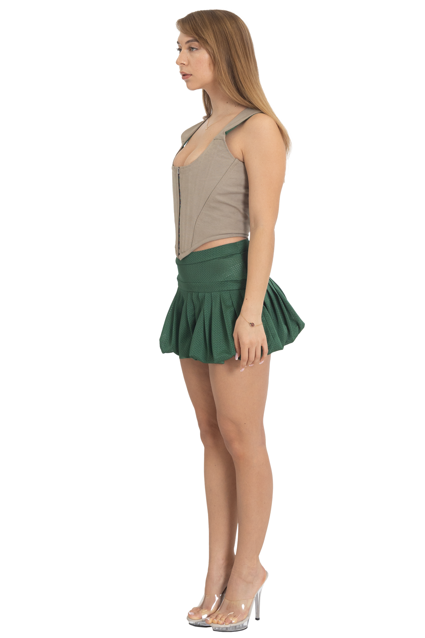 The Gemini Corsette Stone/Hunter