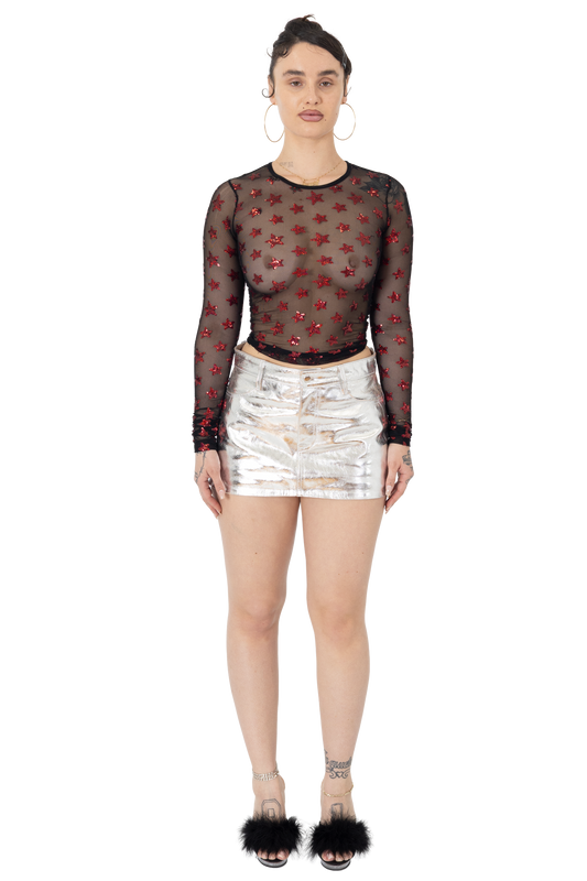 Scene Long Sleeve Ruby Hollywood Star